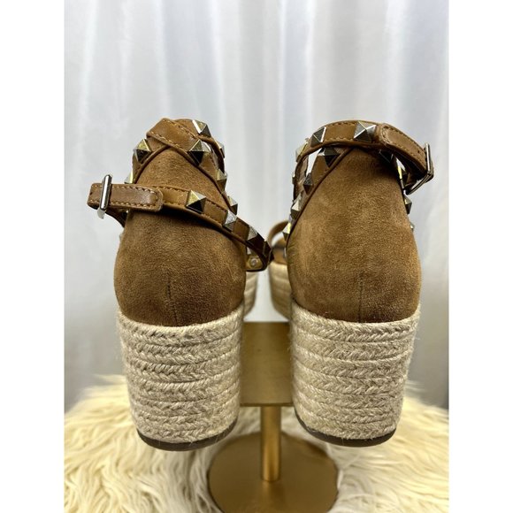 Marc Fisher Leather Espadrille Sandal - Picture 5 of 7